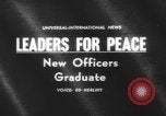 Image of military academy graduation ceremony United States USA, 1962, second 3 stock footage video 65675070433