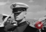 Image of military academy graduation ceremony United States USA, 1962, second 54 stock footage video 65675070433