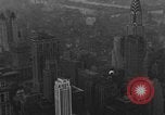 Image of Empire State Building on opening day New York City USA, 1931, second 10 stock footage video 65675070440