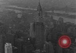 Image of Empire State Building on opening day New York City USA, 1931, second 14 stock footage video 65675070440