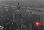 Image of Empire State Building on opening day New York City USA, 1931, second 15 stock footage video 65675070440
