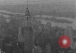 Image of Empire State Building on opening day New York City USA, 1931, second 16 stock footage video 65675070440