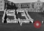 Image of annual hoop roll Wellesley Massachusetts USA, 1931, second 13 stock footage video 65675070441