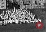 Image of annual hoop roll Wellesley Massachusetts USA, 1931, second 22 stock footage video 65675070441