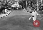 Image of annual hoop roll Wellesley Massachusetts USA, 1931, second 33 stock footage video 65675070441