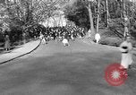 Image of annual hoop roll Wellesley Massachusetts USA, 1931, second 38 stock footage video 65675070441