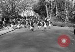 Image of annual hoop roll Wellesley Massachusetts USA, 1931, second 42 stock footage video 65675070441