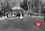 Image of annual hoop roll Wellesley Massachusetts USA, 1931, second 43 stock footage video 65675070441