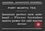 Image of auto boat Fort Worth Texas USA, 1931, second 3 stock footage video 65675070442