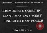 Standbild May Day Parade New York United States USA, 1931, aus Sekunde 1 historischem Filmmaterial Videoclip 65675070443
