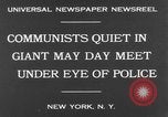 Standbild May Day Parade New York United States USA, 1931, aus Sekunde 6 historischem Filmmaterial Videoclip 65675070443