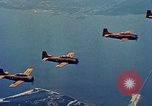 Image of North American T-28 training planes United States USA, 1963, second 8 stock footage video 65675070447
