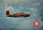 Image of North American T-28 training planes United States USA, 1963, second 13 stock footage video 65675070447