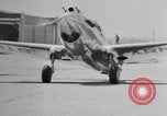 Standbild neue Curtiss P-40 Flugzeuge Buffalo New York  United States USA, 1942, aus Sekunde 43 historischem Filmmaterial Videoclip 65675070472