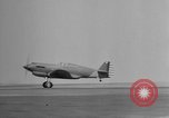 Standbild neue Curtiss P-40 Flugzeuge Buffalo New York  United States USA, 1942, aus Sekunde 54 historischem Filmmaterial Videoclip 65675070472