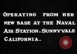 Standbild USS Macon Sunnyvale California USA, 1933, aus Sekunde 15 historischem Filmmaterial Videoclip 65675070499