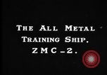 Image ZMC-2 dirigeable Grosse Ile Michigan USA, 1929, de la seconde 4 séquences d'archives historiques vidéo 65675070501