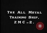 Image ZMC-2 dirigeable Grosse Ile Michigan USA, 1929, de la seconde 9 séquences d'archives historiques vidéo 65675070501