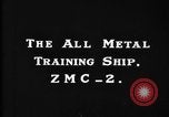 Image ZMC-2 dirigeable Grosse Ile Michigan USA, 1929, de la seconde 13 séquences d'archives historiques vidéo 65675070501