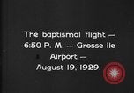 Image ZMC-2 dirigeable Grosse Ile Michigan USA, 1929, de la seconde 17 séquences d'archives historiques vidéo 65675070501