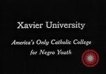 Image of Xavier University late 1930s New Orleans Louisiana USA, 1939, second 15 stock footage video 65675070513