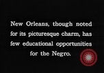 Image of Xavier University late 1930s New Orleans Louisiana USA, 1939, second 36 stock footage video 65675070513