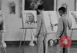 Image of Art education for African American students New Orleans Louisiana USA, 1940, second 12 stock footage video 65675070516