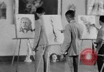 Image of Art education for African American students New Orleans Louisiana USA, 1940, second 14 stock footage video 65675070516