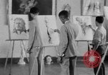 Image of Art education for African American students New Orleans Louisiana USA, 1940, second 15 stock footage video 65675070516