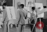 Image of Art education for African American students New Orleans Louisiana USA, 1940, second 18 stock footage video 65675070516