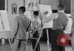 Image of Art education for African American students New Orleans Louisiana USA, 1940, second 21 stock footage video 65675070516