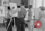 Image of Art education for African American students New Orleans Louisiana USA, 1940, second 25 stock footage video 65675070516