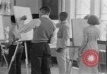 Image of Art education for African American students New Orleans Louisiana USA, 1940, second 26 stock footage video 65675070516