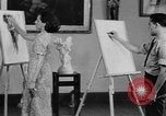 Image of Art education for African American students New Orleans Louisiana USA, 1940, second 28 stock footage video 65675070516