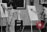 Image of Art education for African American students New Orleans Louisiana USA, 1940, second 29 stock footage video 65675070516