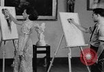 Image of Art education for African American students New Orleans Louisiana USA, 1940, second 31 stock footage video 65675070516