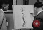 Image of Art education for African American students New Orleans Louisiana USA, 1940, second 51 stock footage video 65675070516