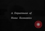 Image of Home Economics education for African Americans New Orleans Louisiana USA, 1940, second 1 stock footage video 65675070517