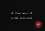 Image of Home Economics education for African Americans New Orleans Louisiana USA, 1940, second 7 stock footage video 65675070517