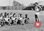 Image of African American college student athletes New Orleans Louisiana USA, 1940, second 61 stock footage video 65675070520