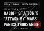Image of radio play New York United States USA, 1938, second 3 stock footage video 65675070522