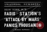 Image of radio play New York United States USA, 1938, second 4 stock footage video 65675070522