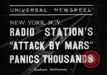 Image of radio play New York United States USA, 1938, second 6 stock footage video 65675070522
