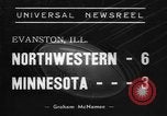 Image of American football match Evanston Illinois USA, 1938, second 1 stock footage video 65675070528