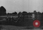 Standbild Wright Flyer testen Virginia United States USA, 1909, aus Sekunde 27 historischem Filmmaterial Videoclip 65675070567