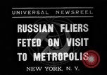 Immagine di Tre aviatori russo New York United States USA, 1937, secondo 1 filmato di repertorio 65675070575