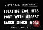 Image animaux de la jungle New York United States USA, 1937, de la seconde 1 séquences d'archives historiques vidéo 65675070576