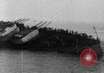 Standbild österreichisch-ungarischen Linienschiff SMS Szent István ist torpediert Adria, 1918, aus Sekunde 22 historischem Filmmaterial Videoclip 65675070596