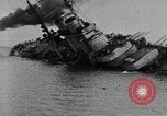 Image of Austro-Hungarian ship SMS Szent Istvan sinking Adriatic Sea, 1918, second 3 stock footage video 65675070597