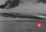 Image of Austro-Hungarian ship SMS Szent Istvan sinking Adriatic Sea, 1918, second 8 stock footage video 65675070597
